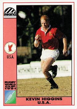 1991 Regina Rugby World Cup #139 Kevin Higgins Front
